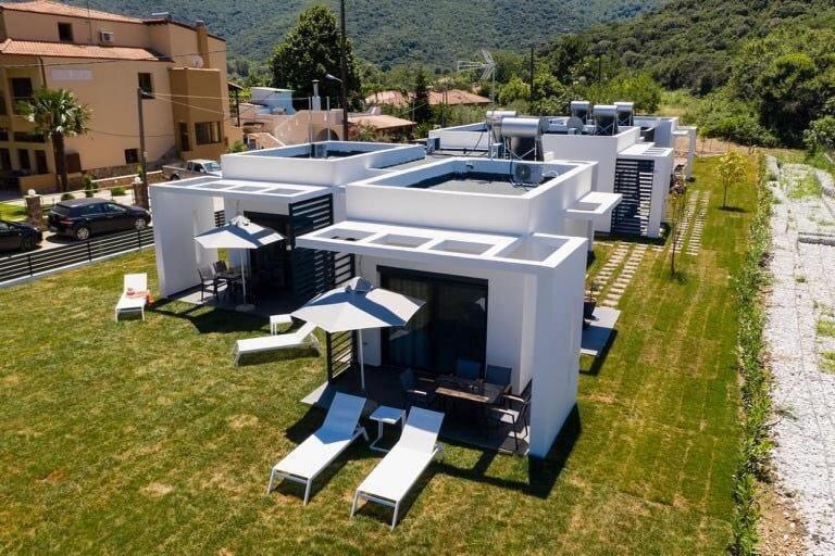 Ploumis Seaside Villas Stavros  Exteriör bild