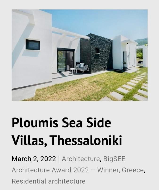 Ploumis Seaside Villas Stavros  Exteriör bild